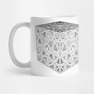 gmtrx lawal f110 matrix cube Mug